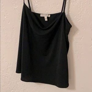 Drapey cowl-neck cami
